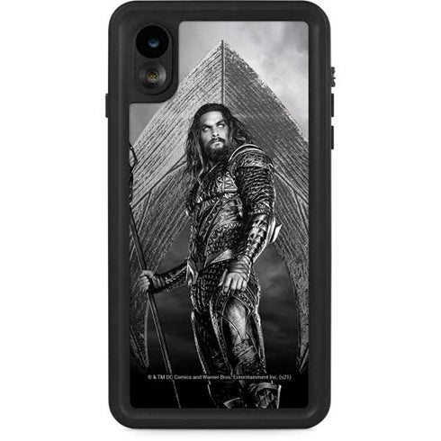 The Justice League (2017) Aquaman Poster iPhone XR Waterproof Case