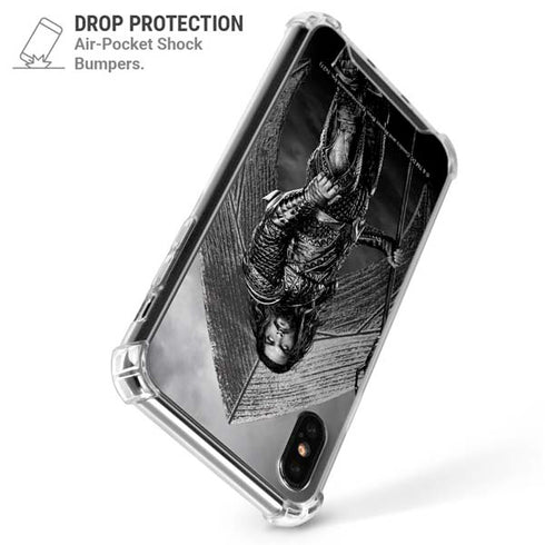 The Justice League (2017) Aquaman Poster iPhone XS Max Clear Case