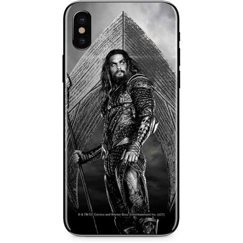 The Justice League (2017) Aquaman Poster iPhone XS Skin