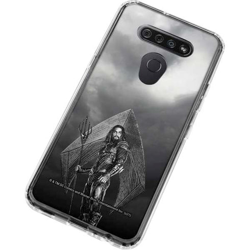 The Justice League (2017) Aquaman Poster LG K51/Q51 Clear Case