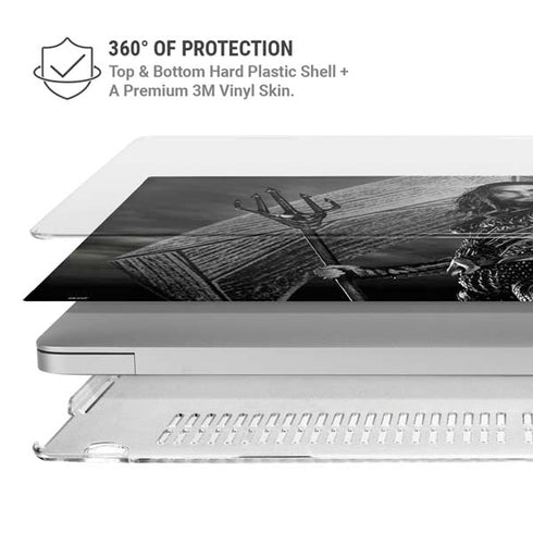 The Justice League (2017) Aquaman Poster MacBook Air 15in (2023-2025) Case plus Skin