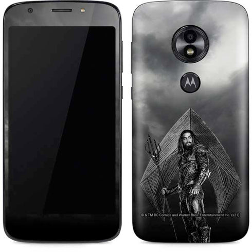 The Justice League (2017) Aquaman Poster Moto E5 Play Skin