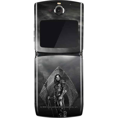 The Justice League (2017) Aquaman Poster Motorola RAZR Skin