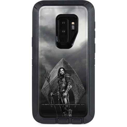 The Justice League (2017) Aquaman Poster Otterbox Defender Galaxy Skin