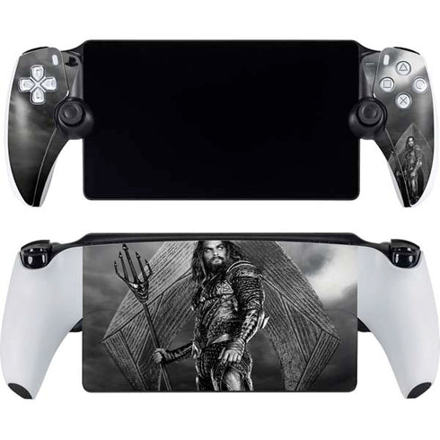 The Justice League (2017) Aquaman Poster PlayStation Portal Remote Player Skin