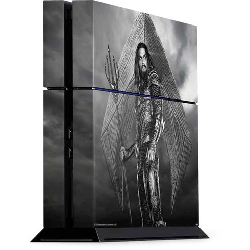 The Justice League (2017) Aquaman Poster PS4 Console Skin