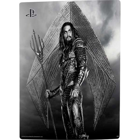 The Justice League (2017) Aquaman Poster PS5 Console Skin