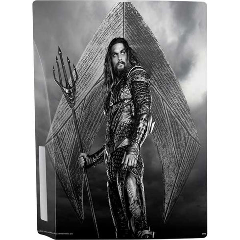 The Justice League (2017) Aquaman Poster PS5 Console Skin