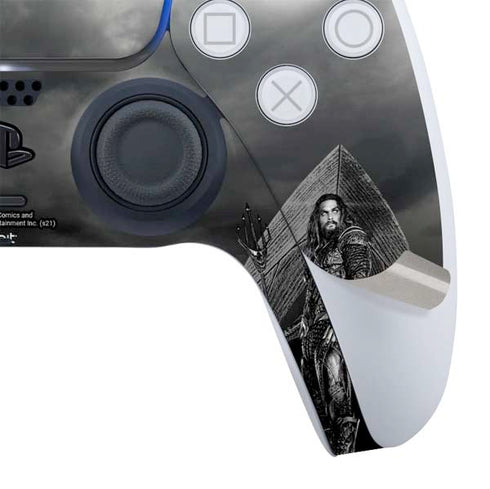 The Justice League (2017) Aquaman Poster PS5 Controller Skin