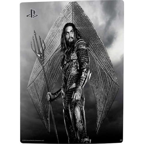 The Justice League (2017) Aquaman Poster PS5 Digital Edition Console Skin