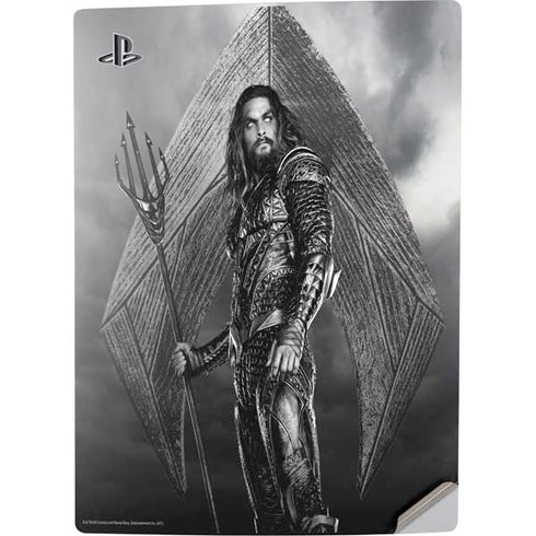 The Justice League (2017) Aquaman Poster PS5 Digital Edition Console Skin
