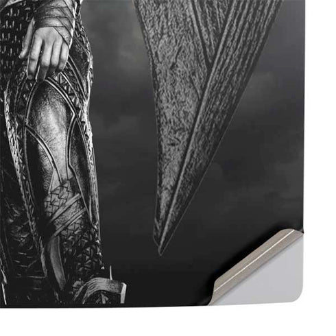 The Justice League (2017) Aquaman Poster PS5 Slim Digital Edition Console Skin