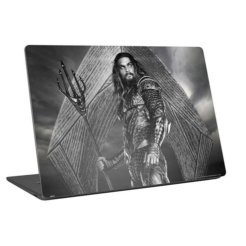 The Justice League (2017) Aquaman Poster Universal Laptop 13in (10.6 x 7.6in) Skin