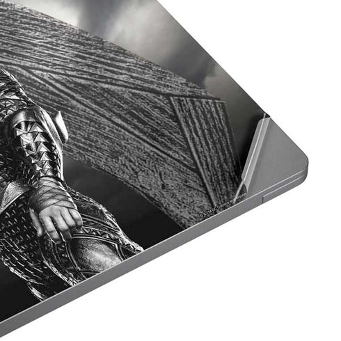 The Justice League (2017) Aquaman Poster Universal Laptop 13in (10.6 x 7.6in) Skin