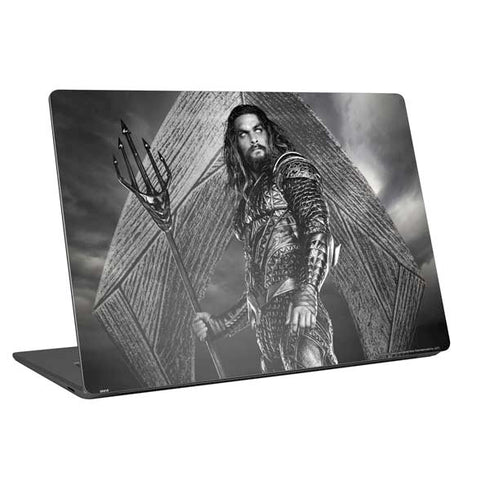 The Justice League (2017) Aquaman Poster Universal Laptop 15in (12.2 x 8.8in) Skin