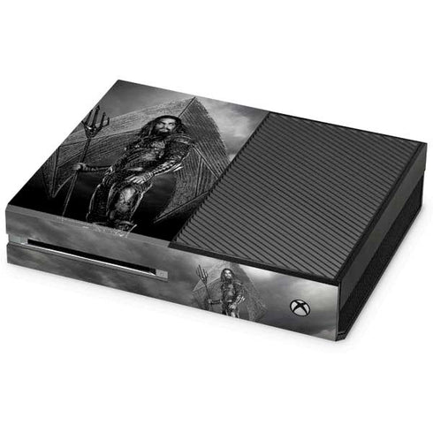 The Justice League (2017) Aquaman Poster Xbox One Console Skin