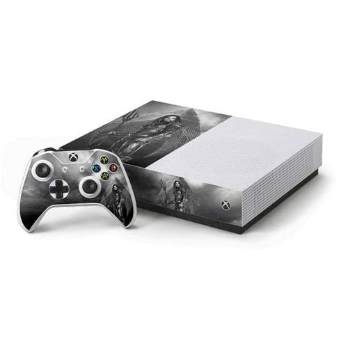 The Justice League (2017) Aquaman Poster Xbox One S All-Digital Edition Bundle Skin