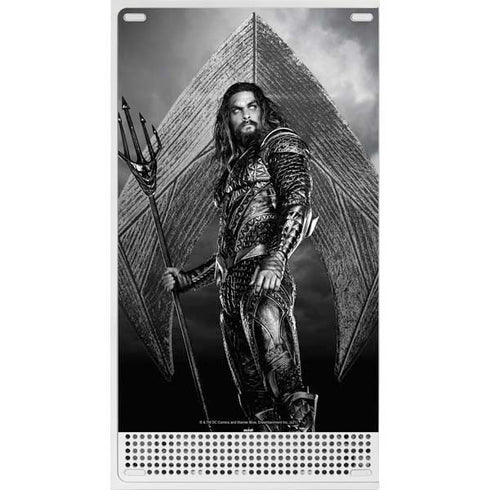 The Justice League (2017) Aquaman Poster Xbox Series S Bundle Skin