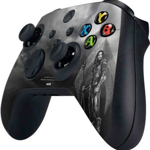 The Justice League (2017) Aquaman Poster Xbox Series X Controller Skin