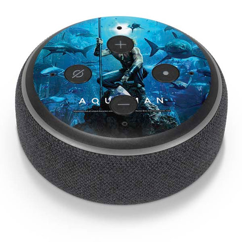 DC Comics DC Comics Movie Poster Main Amazon Echo Dot Skin