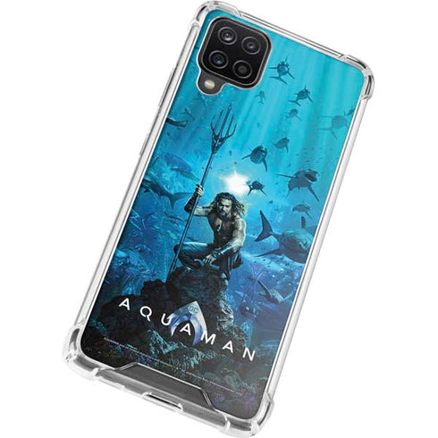 DC Comics DC Comics Movie Poster Main Galaxy A12 Clear Case