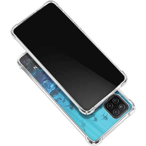 DC Comics DC Comics Movie Poster Main Galaxy A12 Clear Case