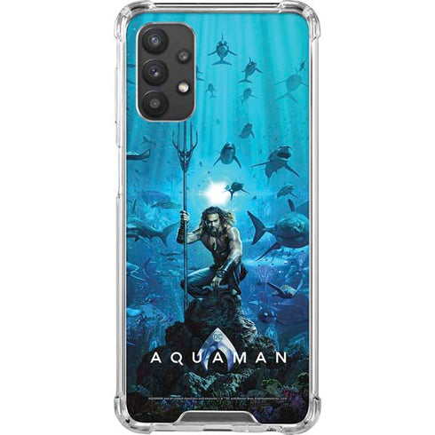 DC Comics DC Comics Movie Poster Main Galaxy A32 5G Clear Case