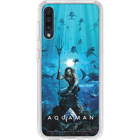 DC Comics DC Comics Movie Poster Main Galaxy A50 Clear Case
