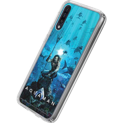 DC Comics DC Comics Movie Poster Main Galaxy A50 Clear Case