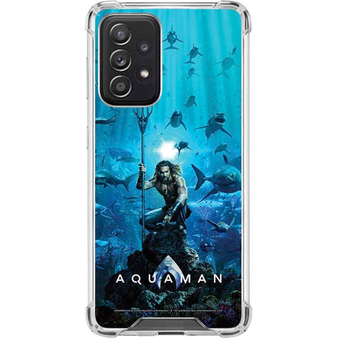 DC Comics DC Comics Movie Poster Main Galaxy A52 5G Clear Case