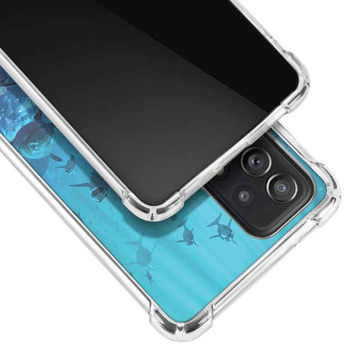 DC Comics DC Comics Movie Poster Main Galaxy A52 5G Clear Case