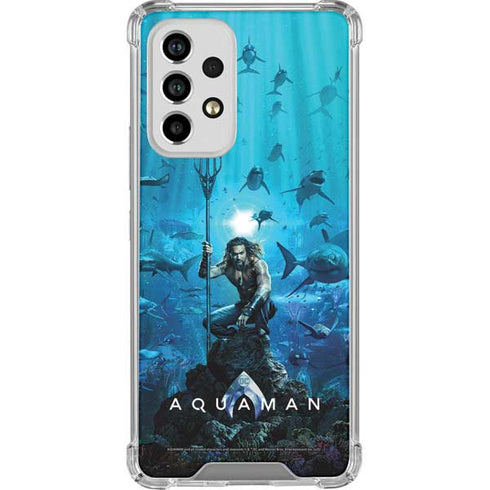 DC Comics DC Comics Movie Poster Main Galaxy A53 5G Clear Case