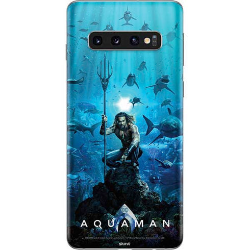 DC Comics DC Comics Movie Poster Main Galaxy S10 Skin