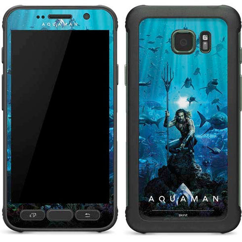 DC Comics DC Comics Movie Poster Main Galaxy S7 Active Skin