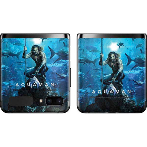 DC Comics DC Comics Movie Poster Main Galaxy Z Flip Skin