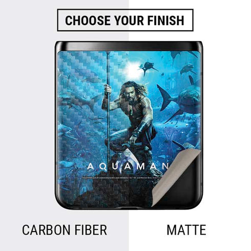 DC Comics DC Comics Movie Poster Main Galaxy Z Flip Skin