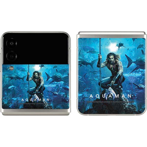 DC Comics DC Comics Movie Poster Main Galaxy Z Flip3 5G Skin