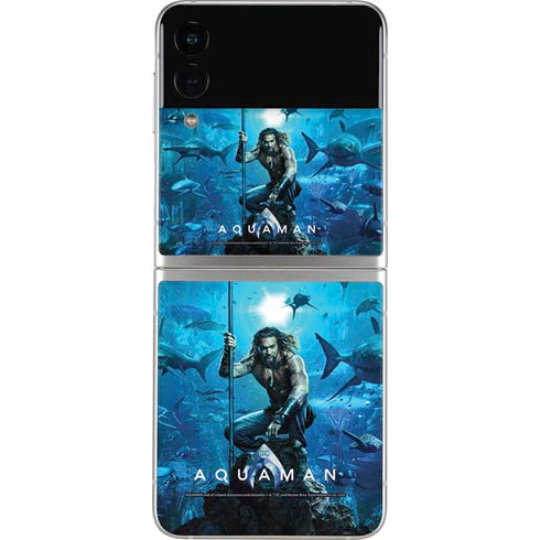 DC Comics DC Comics Movie Poster Main Galaxy Z Flip3 5G Skin