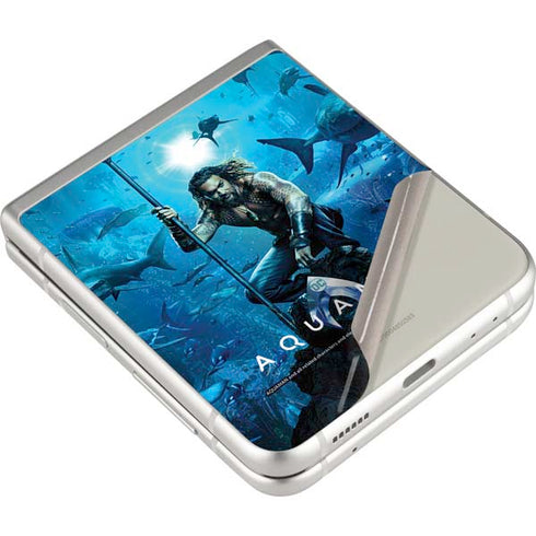 DC Comics DC Comics Movie Poster Main Galaxy Z Flip3 5G Skin