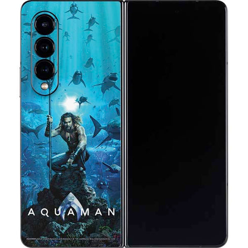 DC Comics DC Comics Movie Poster Main Galaxy Z Fold4 5G Skin