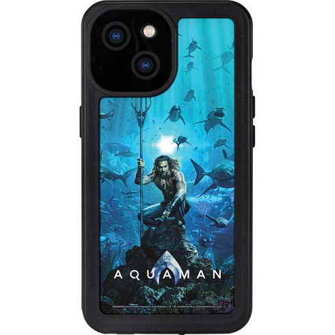 DC Comics DC Comics Movie Poster Main iPhone 15 Waterproof Case