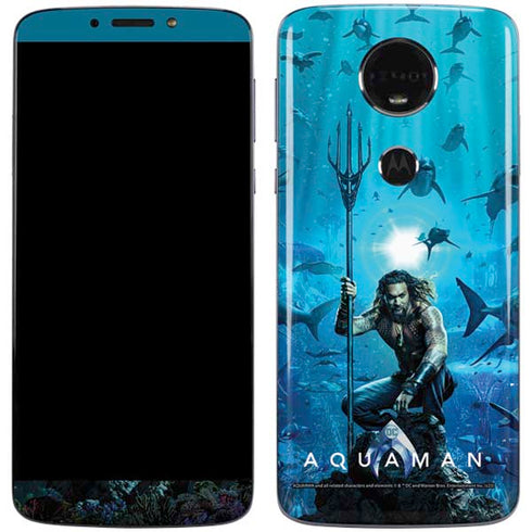 DC Comics DC Comics Movie Poster Main Moto E5 Plus Skin