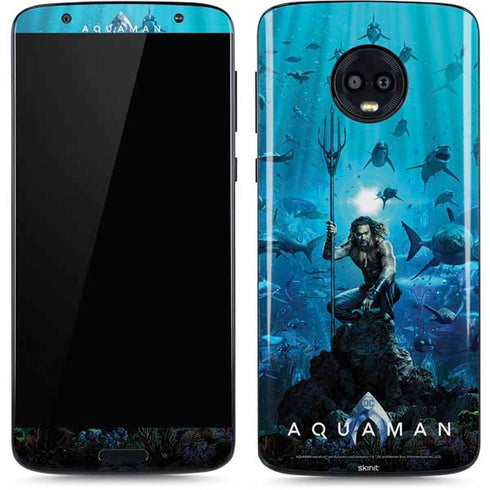 DC Comics DC Comics Movie Poster Main Moto G6 Skin