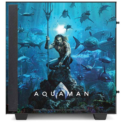 DC Comics DC Comics Movie Poster Main NZXT H510 Compact ATX Mid-Tower Case Skin