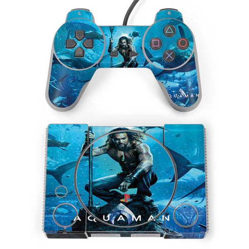 DC Comics DC Comics Movie Poster Main PlayStation Classic Bundle Skin