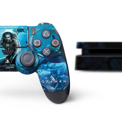 DC Comics DC Comics Movie Poster Main PS4 Slim Bundle Skin