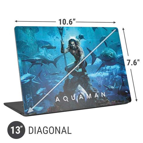 DC Comics DC Comics Movie Poster Main Universal Laptop 13in (10.6 x 7.6in) Skin