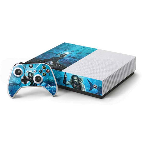 DC Comics DC Comics Movie Poster Main Xbox One S All-Digital Edition Bundle Skin
