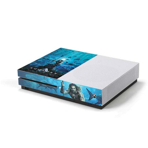 DC Comics DC Comics Movie Poster Main Xbox One S Console Skin