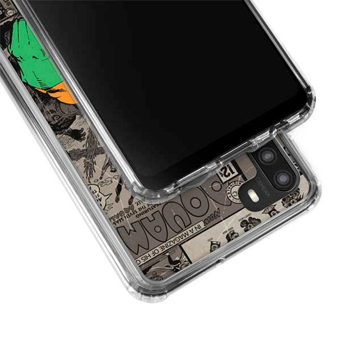DC Comics Aquaman Classics Art Galaxy A21 Clear Case